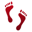 Footprints emoji